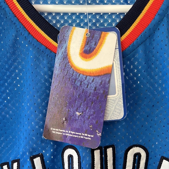 NWT Vintage Kevin Durant Oklahoma City Thunder NBA Basketball Jersey Youth 3XL - Picture 4 of 6